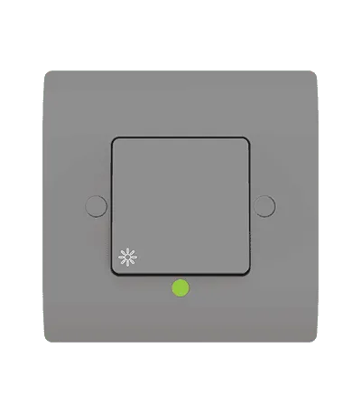 Poussoir à bascule lumineux LED