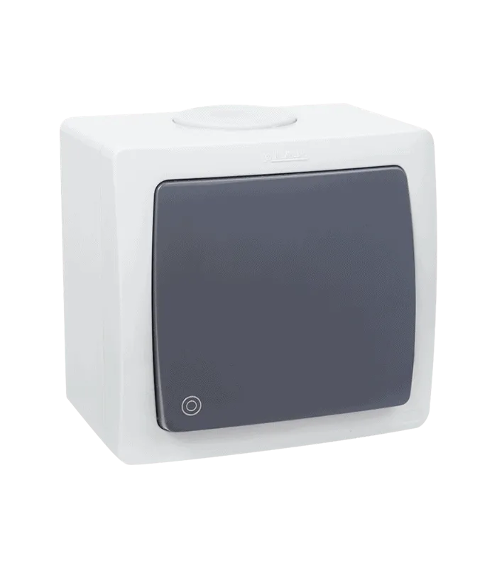 Poussoir à bascule non lumineux