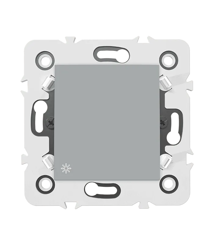 Poussoir à bascule non lumineux