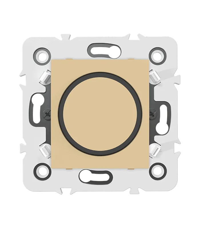 Poussoir rond non lumineux