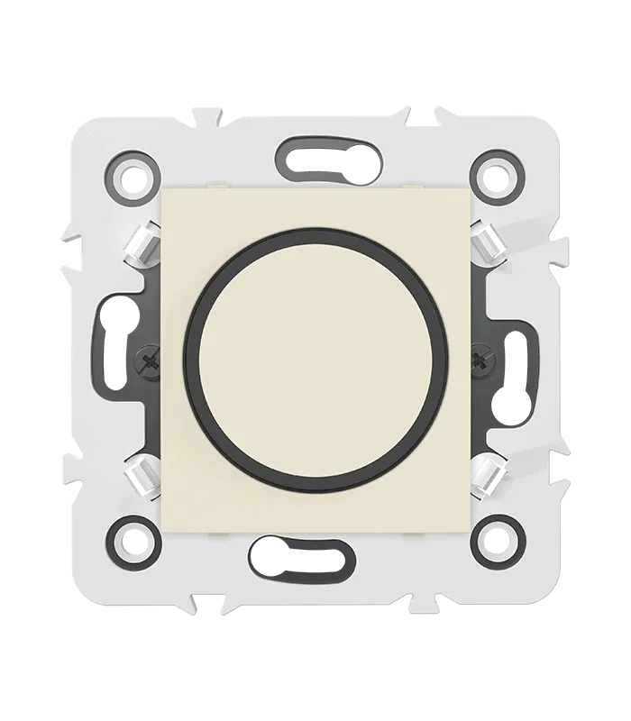 Poussoir rond non lumineux