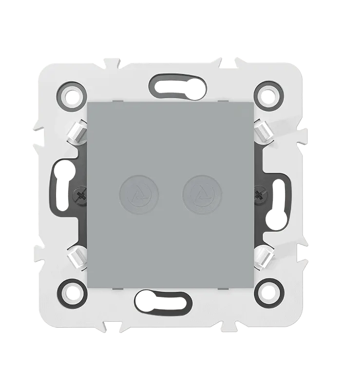 Sortie de fil double avec bouchon