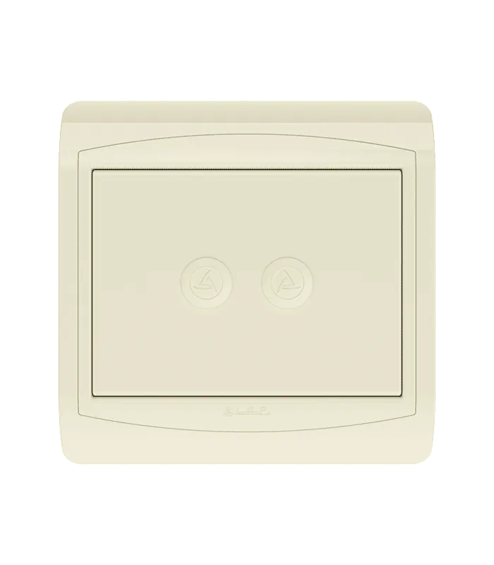 Sortie de fil double avec bouchon